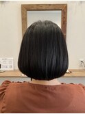手入れがラクなボブ
