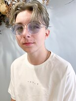 ヴェルダ 池袋店(verda)&nbsp;爽やかアップバング刈り上げツーブロックショート○