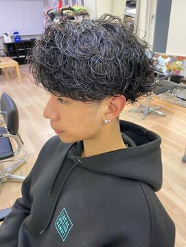 ウェイビーエフティフィフス 横浜西口(WAVEY ft.fifth) メンズマッシュメンズヘア波巻きスパイラルパーマ波巻きパーマ