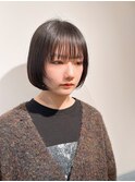 [KENTA] シンプルBOB×どんな髪質でも似合わせるカット技術