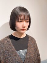バッタ(Batta)&nbsp;[KENTA] シンプルBOB×どんな髪質でも似合わせるカット技術