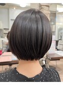 ～【女性らしい可愛いシルエット】ショートボブ～