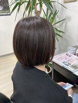 ビーズカラー ららパーク天童店 オーガニック根元染め☆髪質改善トリートメント