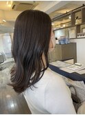 【庄内店/カラー】 透明感カラー20代30代40代 ×セミロング