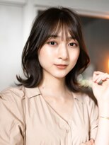 ホロン 池袋(HOLON)&nbsp;池袋HOLON【ミディアムレイヤー/くびれヘア/小顔/グレージュ】