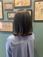 ラテルネ 名駅店(Laterne) 30代40代50代/結べるボブ/抜け感/大人可愛いボブ/透け感アッシュ