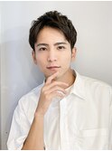 爽やかメンズショートアップバング☆横浜