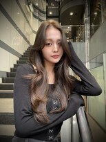 ザシェノンアオヤマ(THE CHAINON AOYAMA) 韓国レイヤー／グレージュ／くびれヘア/髪質改善
