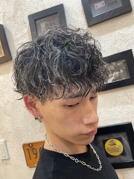 ヒロギンザ 大阪本店(HIRO GINZA) マッシュ×スパイラルパーマ