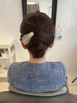 フェリーチェ(Felice) 着物ヘア　大人かわいい　シニヨン　アップスタイル
