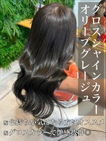 クレア 岡崎南店(CREA)&nbsp;グロスシャインカラー♪オリーブグレージュ