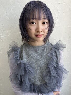 シーク(seek) 【seek菜月】purple layer bob【長野 松本】