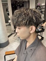 ネクストネオ 静岡(NEXT NEO)&nbsp;NEXTNEO【櫻田】ハイライトメッシュ　ツイストスパイラルパーマ