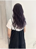 YOKE サラ艶ロングブリーチラベンダーアッシュグレージュ