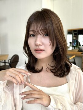 シア 表参道(SHEA.) 【小林聖悟】ミディアム×顔まわりレイヤー