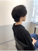 メンズミディアム×マッシュウルフ