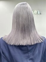 ソル ジングウマエ(SOL JINGUMAE)&nbsp;ミルクティーベージュダブルカラーグレージュカラーハイライト