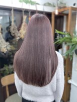 リッカ(RICCA)&nbsp;【ダブルカラー】淡ピンクグレージュカラー♪