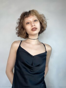 ヴァーディ オモテサンドウ(Vardy omotesando) perm/パーマ ボブ デザインカラー