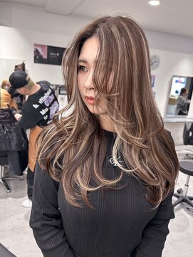 キング 枚方店(K!ng) 縮毛矯正髪質改善ハイライトレイヤーカット枚方美容室エクステ