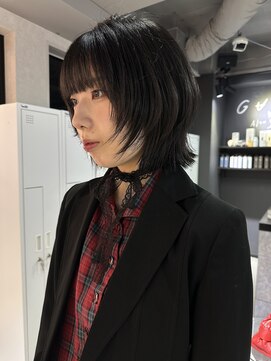 ゲームバイアランスミシー 心斎橋(GAME by Alan Smithee) ボブ/ミニボブ/切りっぱなしボブ/ワンレン/ウルフ/レイヤー