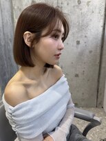 ルームバイシー 新宿(Loom. by Sea)&nbsp;ワイドバング×外はねボブ[韓国/イメチェン]