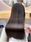 ロングヘアー 縮毛矯正 髪質改善 赤坂見附