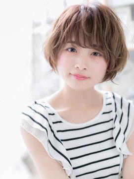 モッズヘア 越谷(mod's hair) ひし形レイヤーカット小顔マッシュボブパーマh4越谷20代30代40代