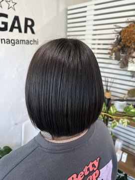 シュガー ミタケ(SUGAR mitake) ボブ×ダークアッシュ