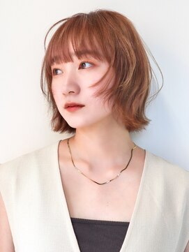 シスタ(SISTA) 外はねくびれボブマロンベージュオレンジベージュ谷ひより/2