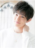 爽やか束感ビジネス社会人リクルートマッシュパーマd新所沢