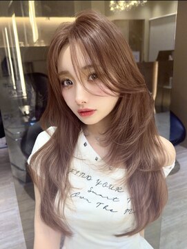 ロンドガーネット 池袋(Lond garnet) 暗めカラー/韓国風巻き/レイヤーカット/髪質改善/縮毛矯正/池袋