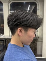 ニコ トウキョウ ロジック(nico TOKYO Logic) メンズセンターパートニュアンスパーマフェザーパーマ