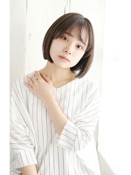 ラピス 銀座 blue店(Lapis) 《30代～大人透明感》白髪ぼかしハイライト＋艶カラー[銀座]