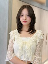 ロンドアヴァントゥス 池袋(Lond aventus) 韓国レイヤー/韓国風/ボブ/髪質改善/黒髪/ブリーチなし〔池袋〕