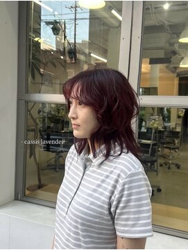 ヘアー アイス 御器所本店(HAIR ICI) cassis lavender