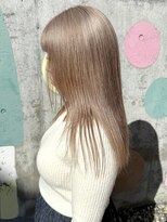 ロックス バイ マグ 松本(rocks BY MAG) ミルクティーベージュブリーチロングで透明感◎こなれハイトーン