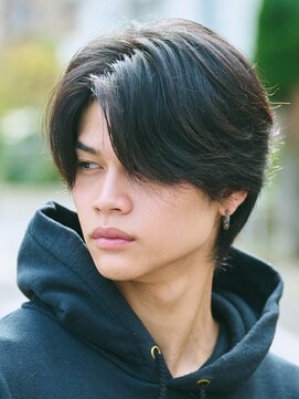 エルマーク 松山(L-MARK) センターパート/ニュアンスパーマ/ダウンパーマ/men's