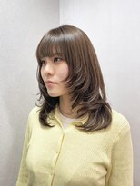 アオ(AO。)&nbsp;顔周りレイヤー/ハイレイヤー/結べるレイヤーカット
