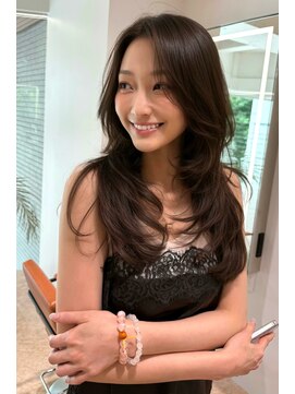 ランズ アネックス 梅田(LANDS ANNEX) カーテンバングでレイヤーカット 【大阪 梅田】
