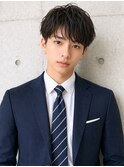 韓国風ナチュラルマッシュ刈り上げビジネス学生/メイキー本厚木