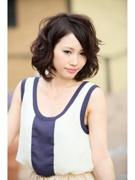 ル レーヴ 草薙店(Le reve) ナチュラルフェミニンボブ［静岡/草薙駅/御門台駅/髪質改善]