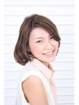 ピンナップガール pinup girl&nbsp;甘さも辛さもちょうどいい♪大人女子のミディアムボブ☆