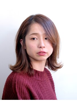 ルプラ ガーデン(le-pla garden) ベージュカラー#ブリーチなし#レイヤー#ダメージレスカラー#豊橋