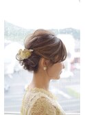 お呼ばれ大人ヘアアレンジ