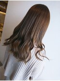 ゆる巻きロングヘアー