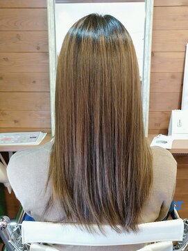 ピールアーク(peal ark) 20代30代大人可愛い◎愛されベージュストレート