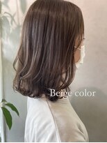 アンドレ ヘア デザイン(Andre Hair Design) beige color