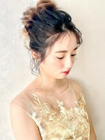 浜田美容室&nbsp;ゆるふわメッシーバン