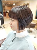 仙台D ナチュラルボブ ショートボブ ミニボブ ワンカールボブ